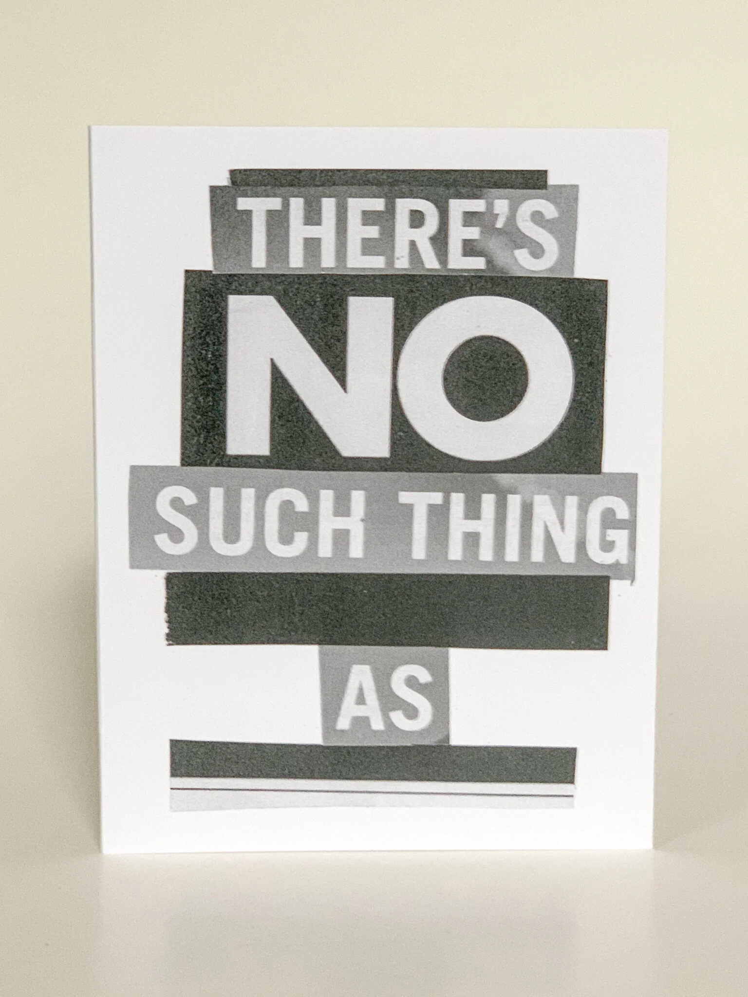 There's No Such Thing As