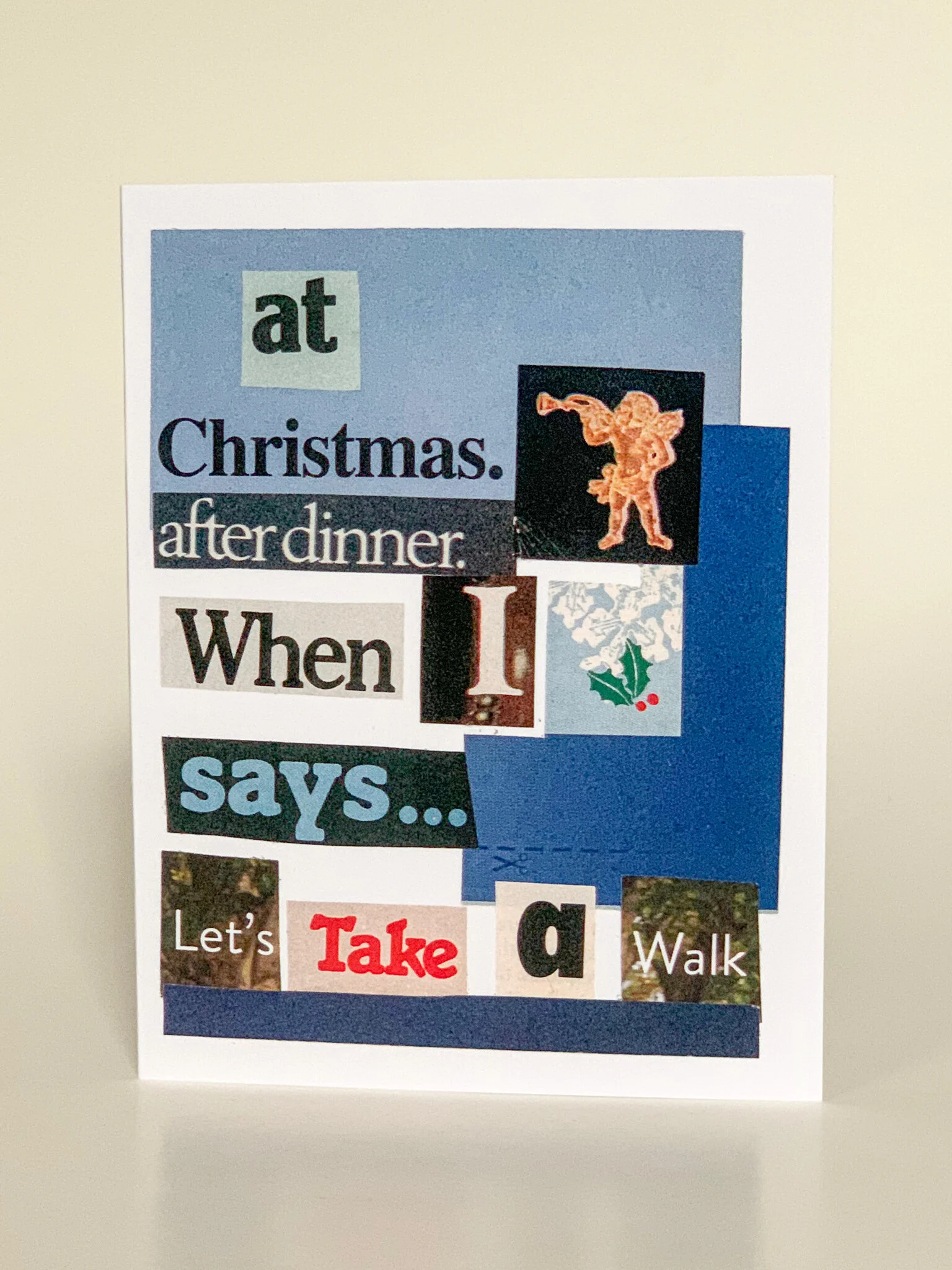 At Christmas. After Dinner.