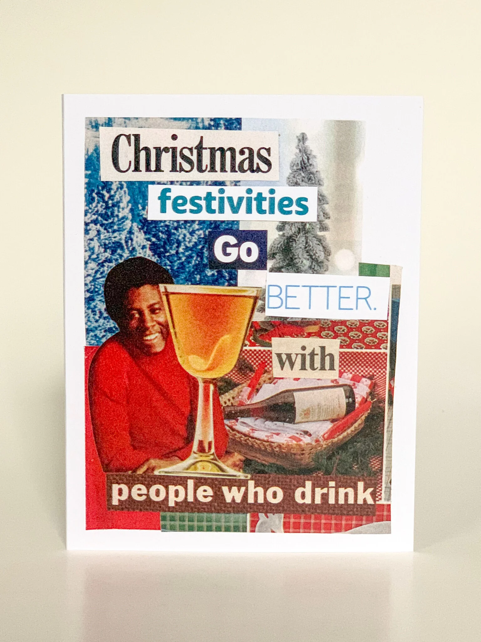 Christmas Festivities Go Better with People Who Drink
