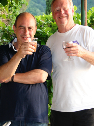 Edmund Lambert and Enrico at Fraschetta.png