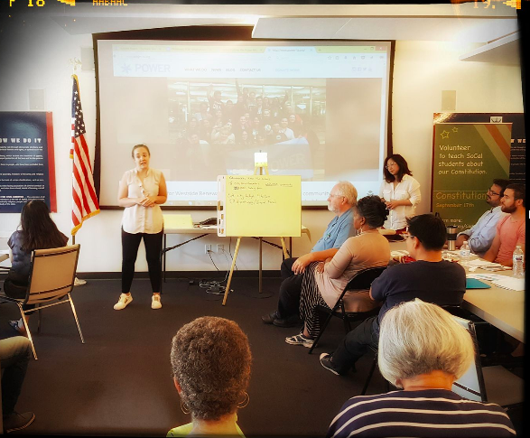  Civics and organizer training in Sonoma, CA (Aug 2017) 