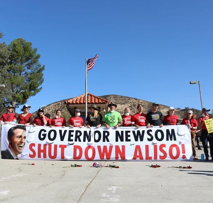   Aliso Canyon   blowout  4-yr anniversary protest  (Oct 2019) 