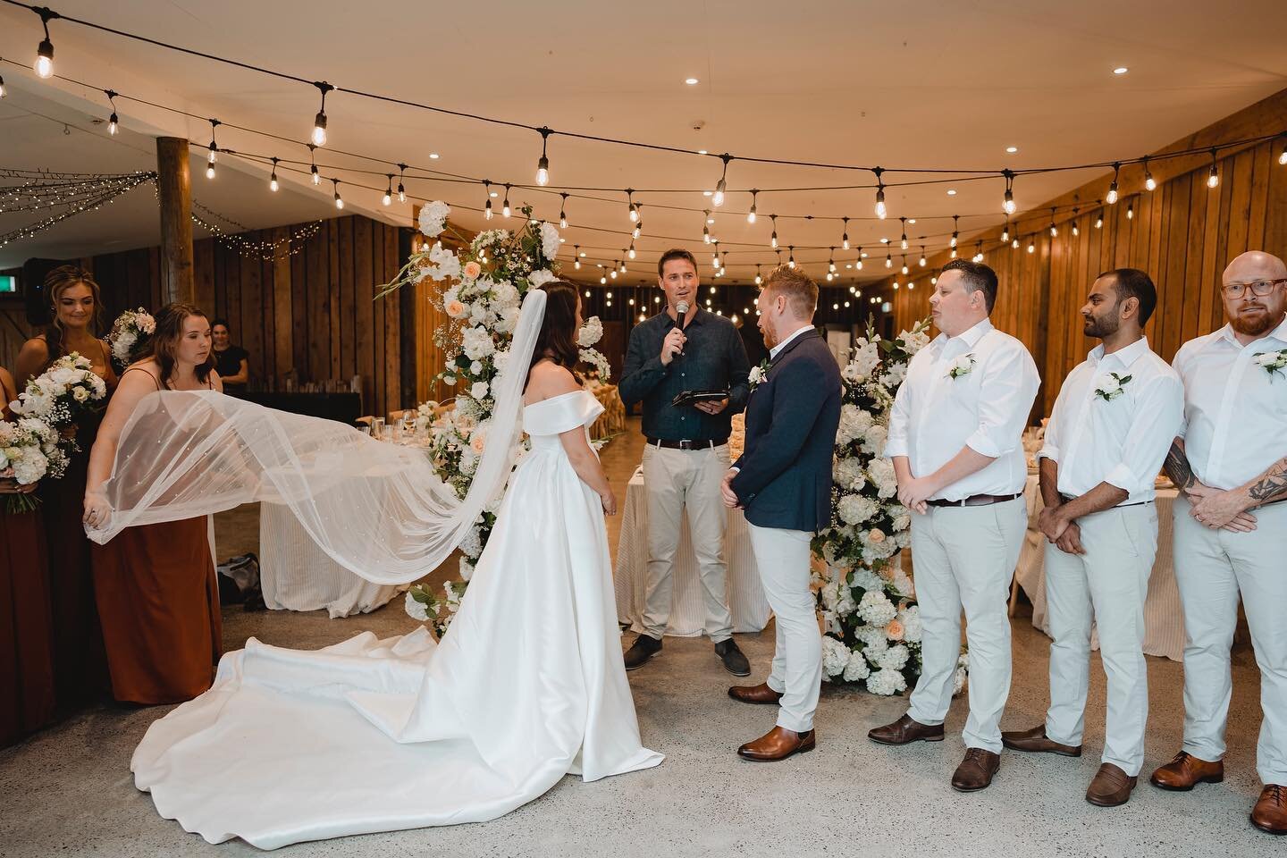 Torrential downpour, thunder &amp; lightning, impromptu decision making, rainbows, sun and one amazing day! You name it we had, and these two road out the storm of a day with grace and elegance. We will never forget this memorable day🖤

Photographer