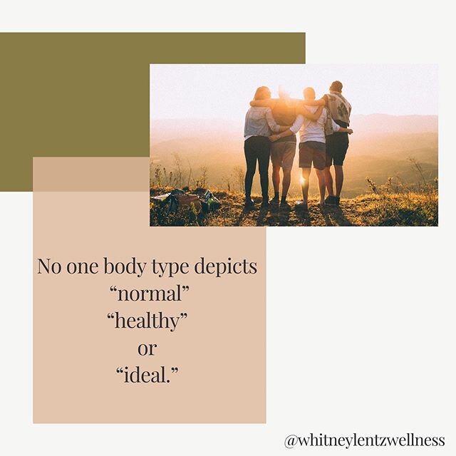 Worth repeating.
.
Everyone&rsquo;s normal is different. 🌻
.
You can not determine someone&rsquo;s health by their size. Many, many factors influence health. 🌱
.
An ideal body type is always a sales pitch. 🤑
.
Celebrating self worth = celebrating 