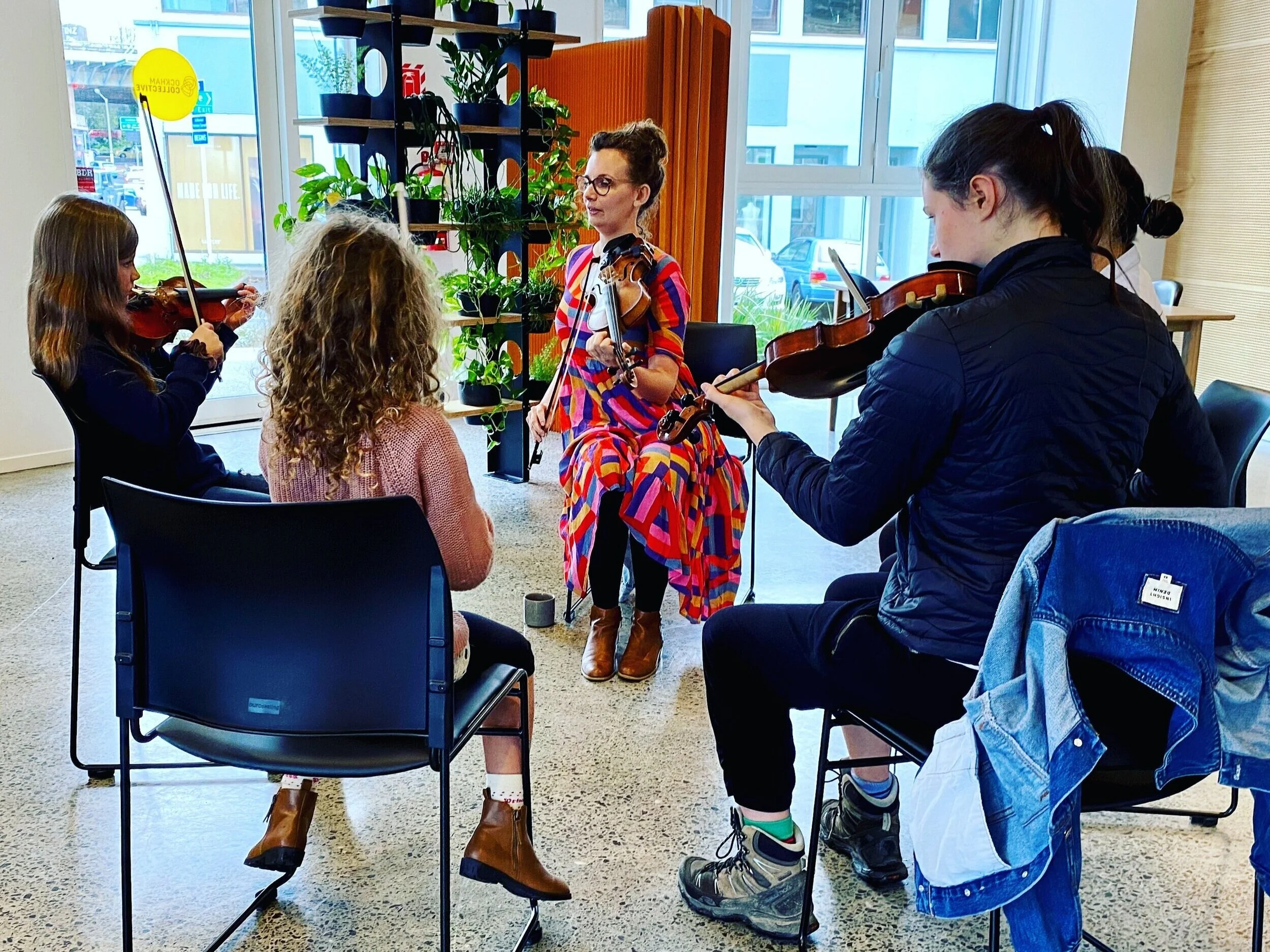Fiddling up a Scottish storm