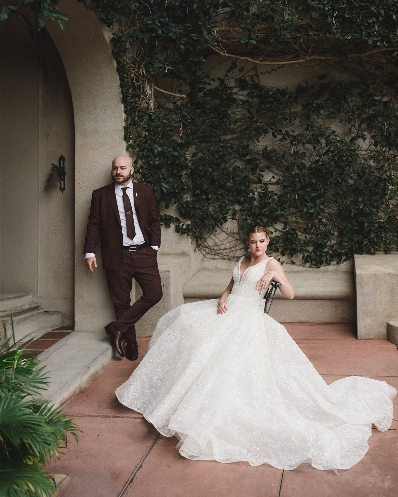 With style and grace. 
📸: @nativ.lens
. . .
Venue: @sydonieweddings @sydoniemansion 
Planner: @kristyrappevents 
Photo: @nativ.lens 
MUA/Hair: @kristysartistrydesignteam 
Florals: @lavenderandlaceweddingflorist 
DJ: @elegantentertainmentorlando 
Mus