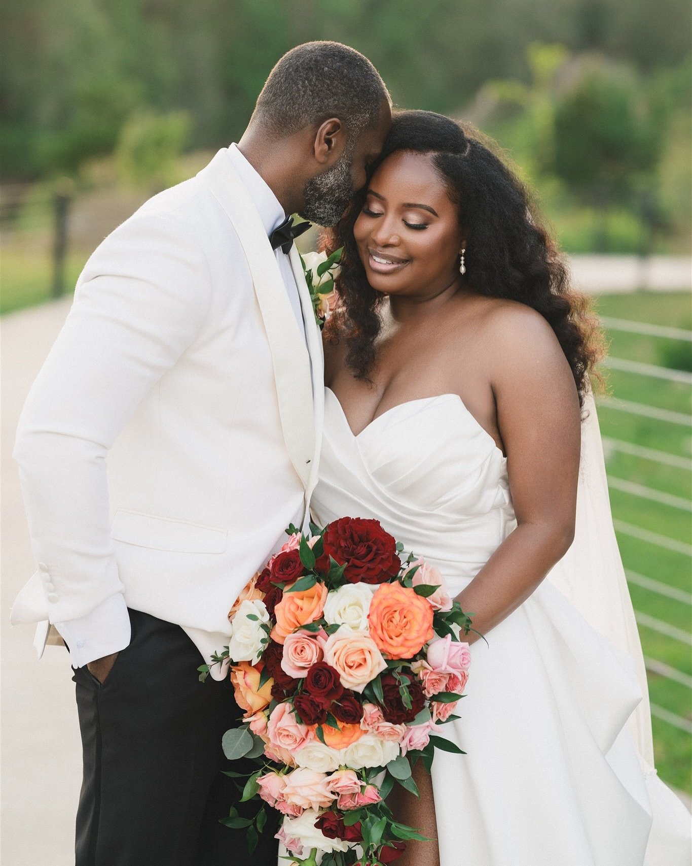 Introducing Mr. &amp; Mrs. Orel &amp; Kimani Benjamin. 
📸: @nativ.lens 
.
Venue: @whiterockcanyon 
Planner: @chantillychiccelebrations 
Photographer: @nativ.lens 
MUA: @jomichelleartistry 
Hair: @thebeautylabstudios 
Content Creator: @xocontentco 
F