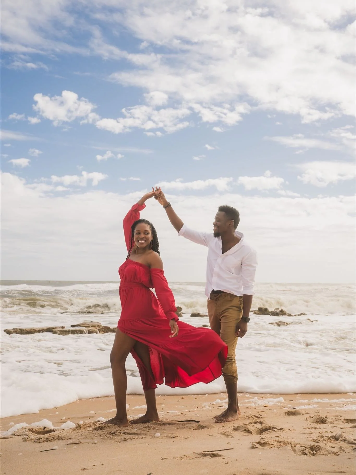Reliving the absolute perfection of Dyanna &amp; David beach engagement session. Takes me back to when the weather was warm!