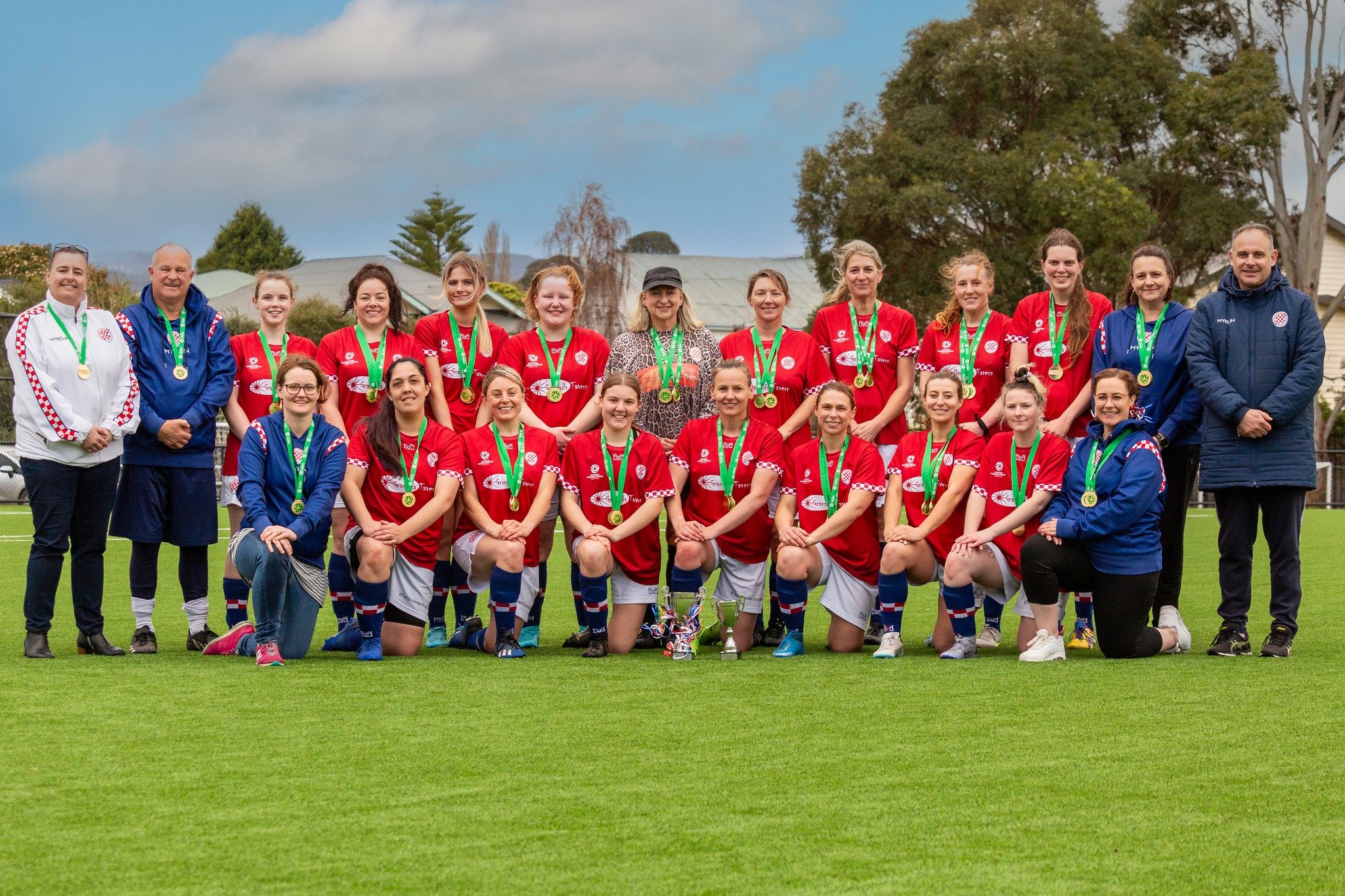 Womens Division 2 League &amp; Cup Champions 2023 