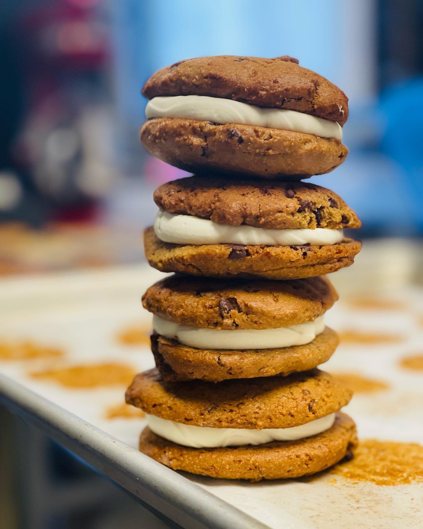 And your favorite Low Carb Dairy, Grain, &amp; Gluten Free Whoopie Cookies are available today. Saturday just got better 🤪

Both locations open at 9a on Saturdays! 

We sold out of these yesterday so come early friends. 

Always Organic, Grain &amp;