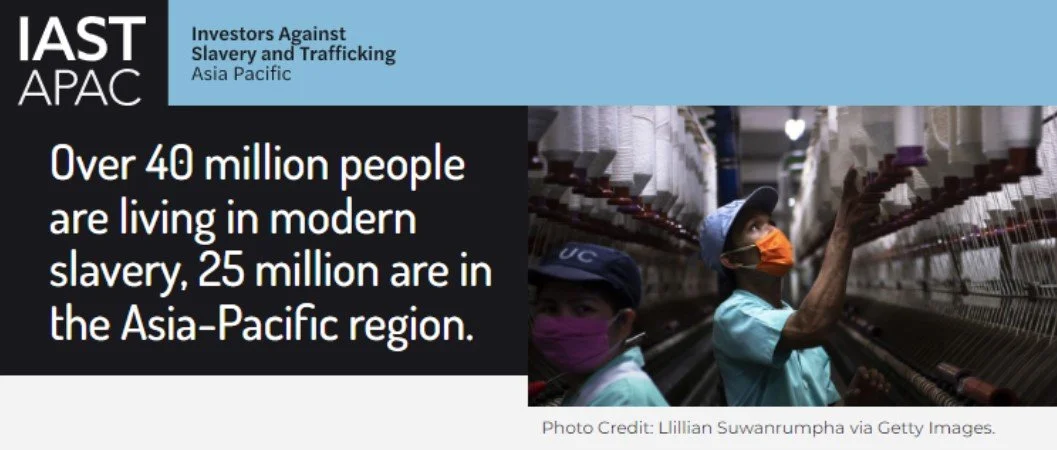 Does your Modern Slavery Statement Consider Investments? 
