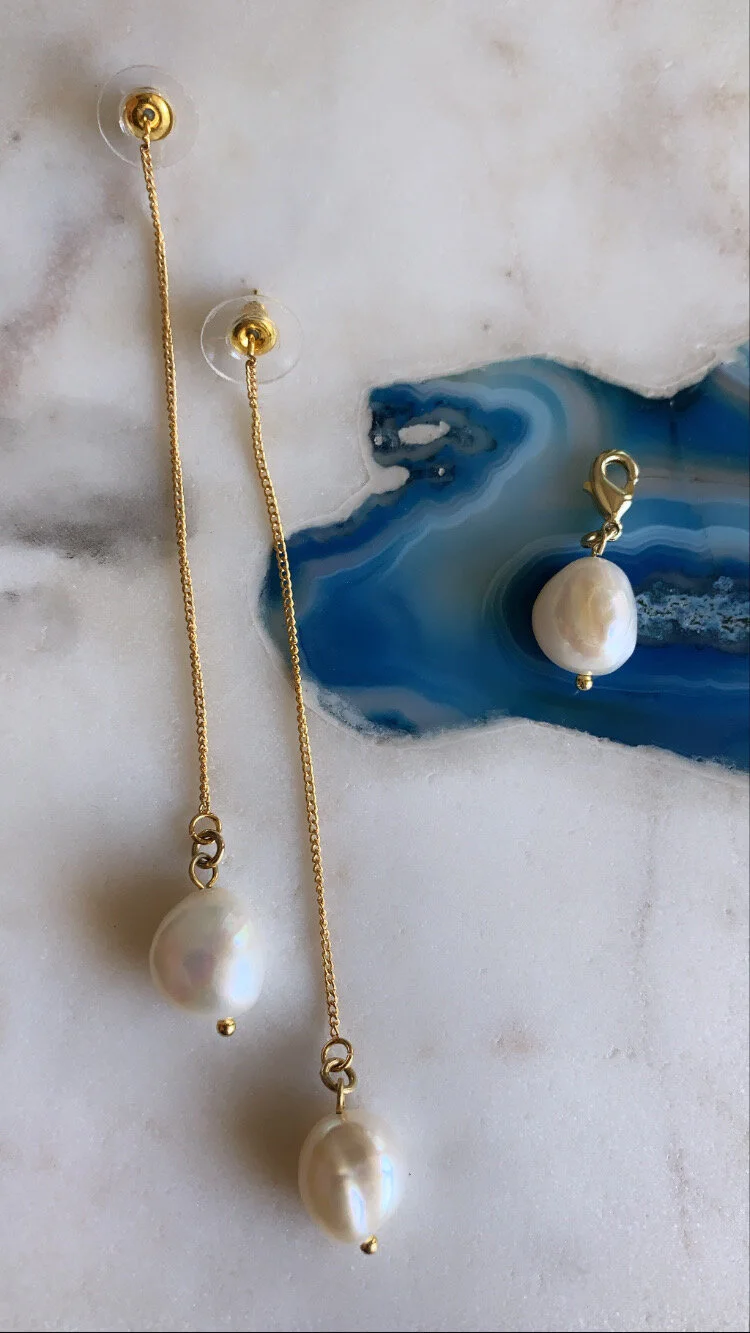 Pearl Set Earring:Charm.JPG