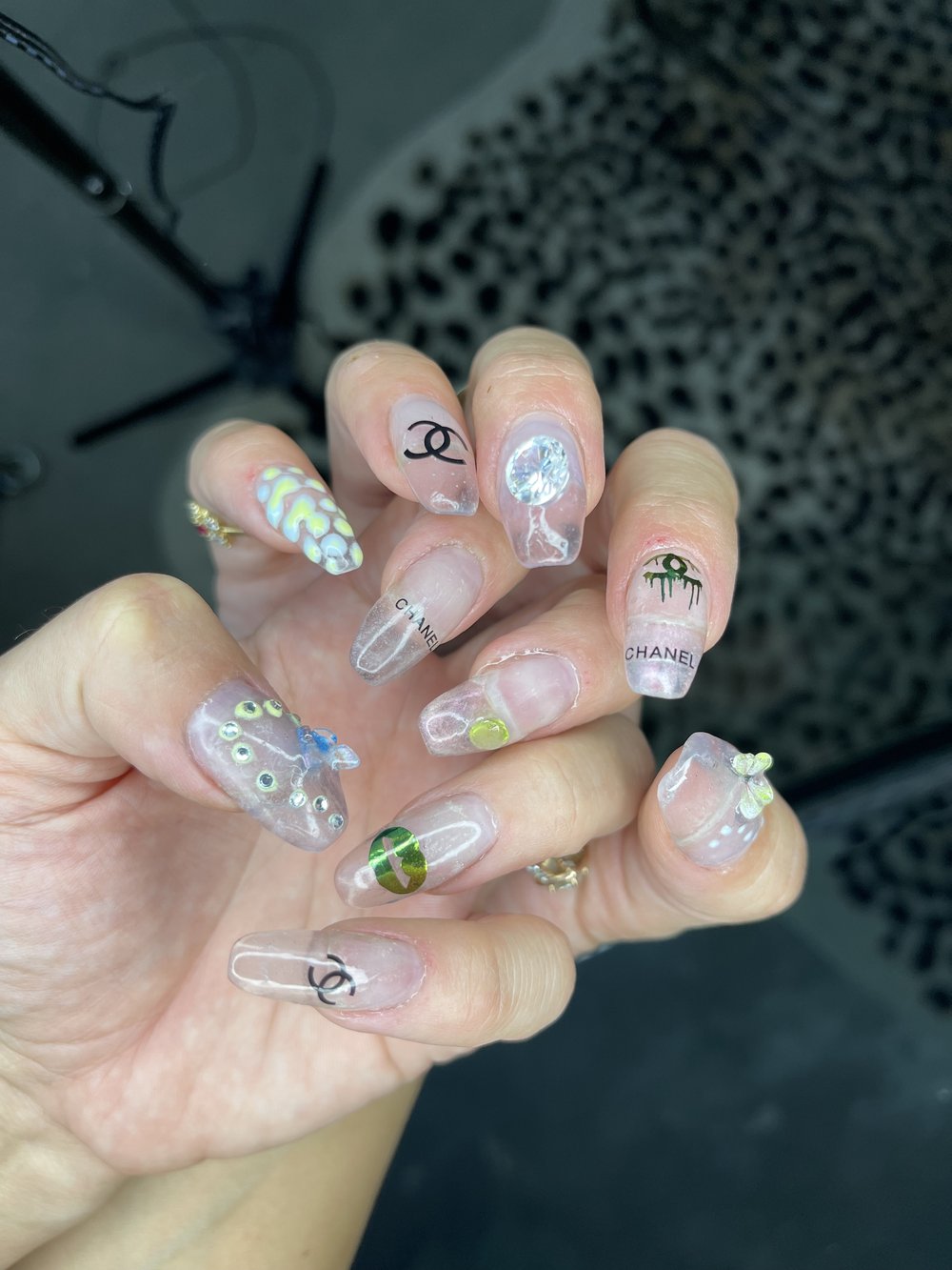 Butterfly Nail Gems — RubyStyloCrystal