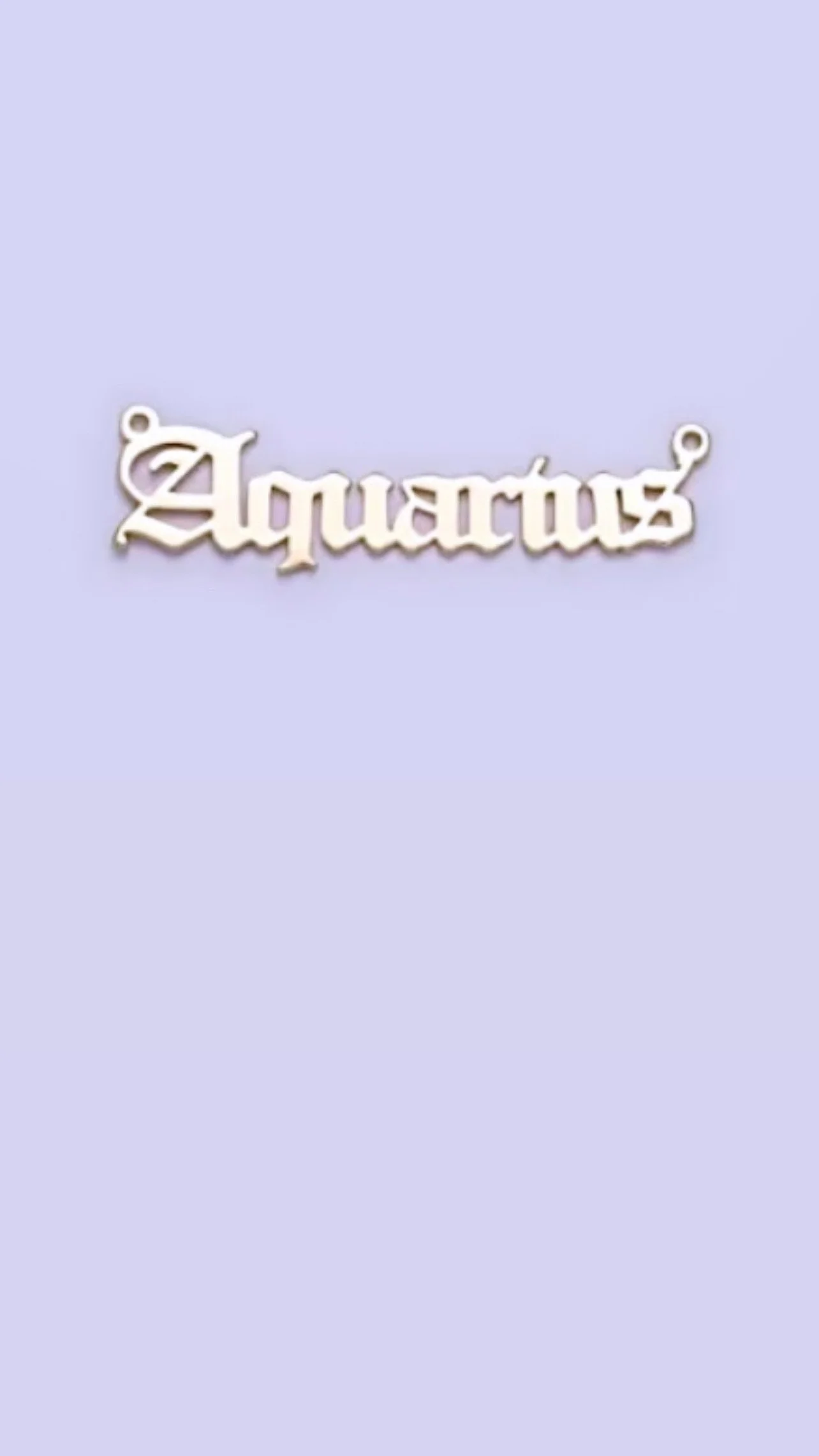 AQUARIUS Necklace