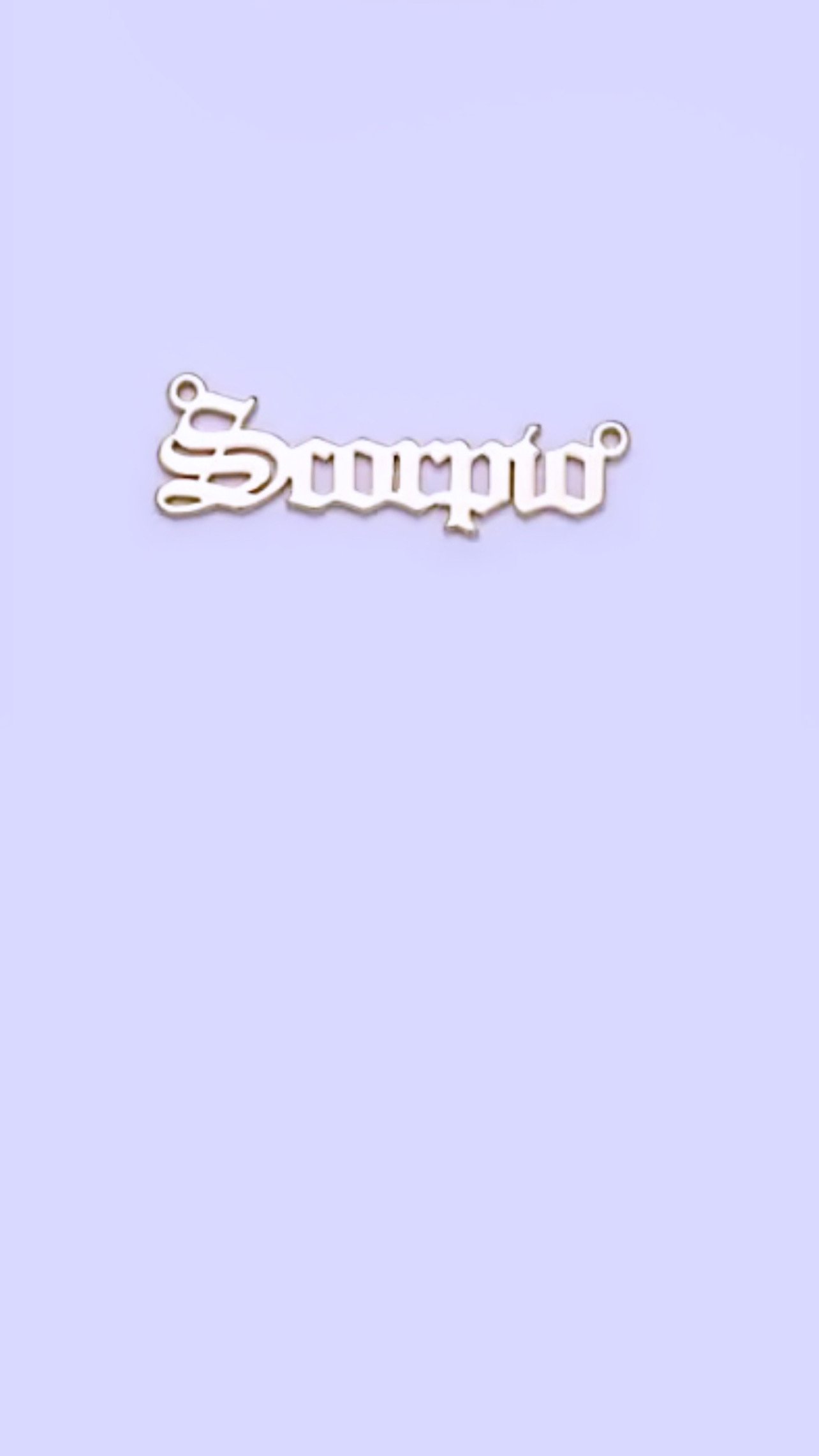 SCORPIO NECKLACE