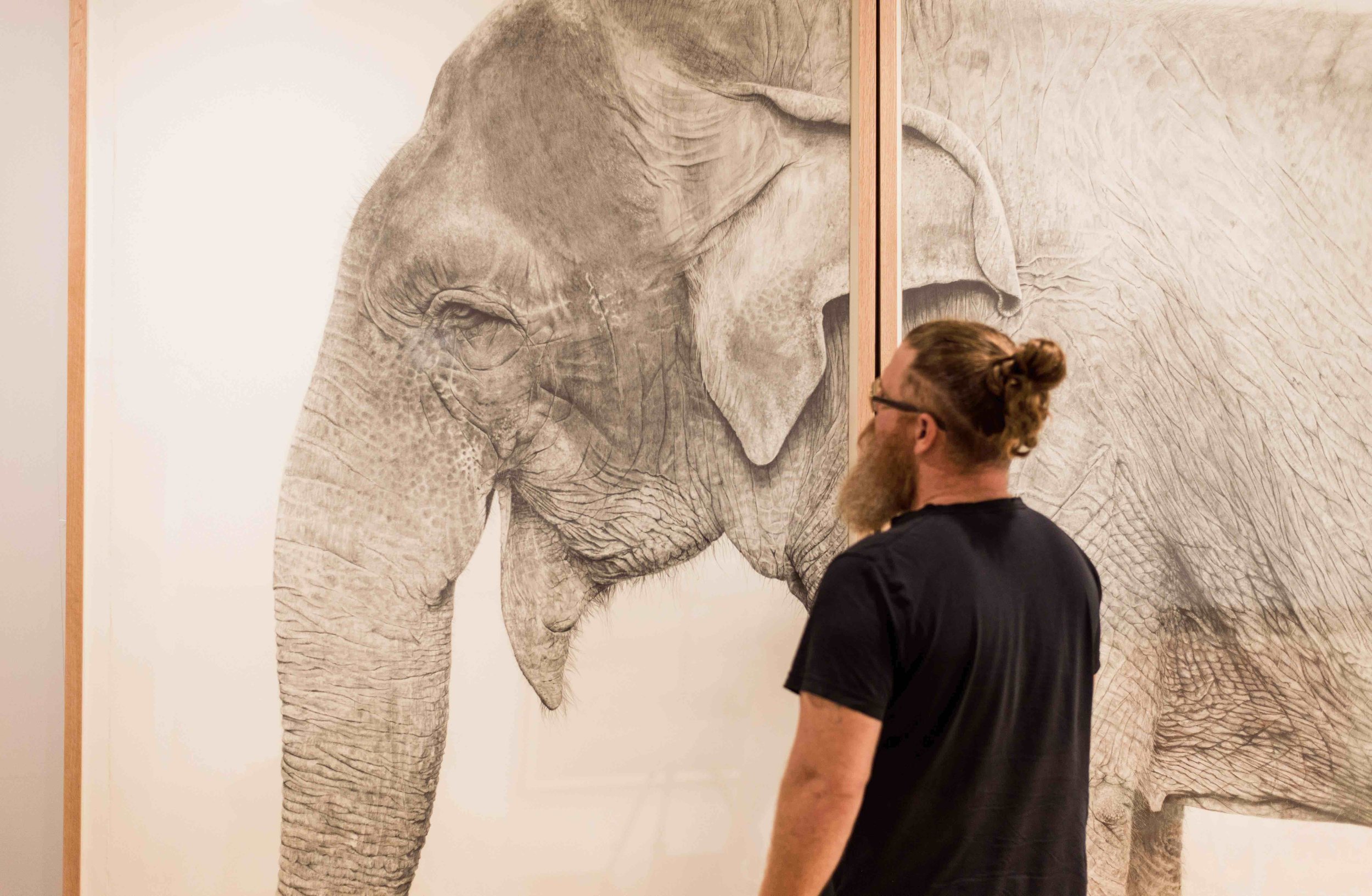 Tricia (Framed) & Artist