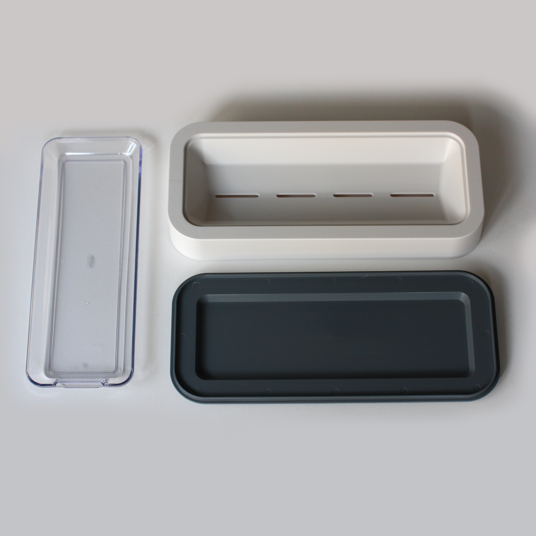  Three piece set: Lid, Growing Tray, and Drip Tray 