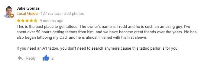 1001 Troubles Tattoo