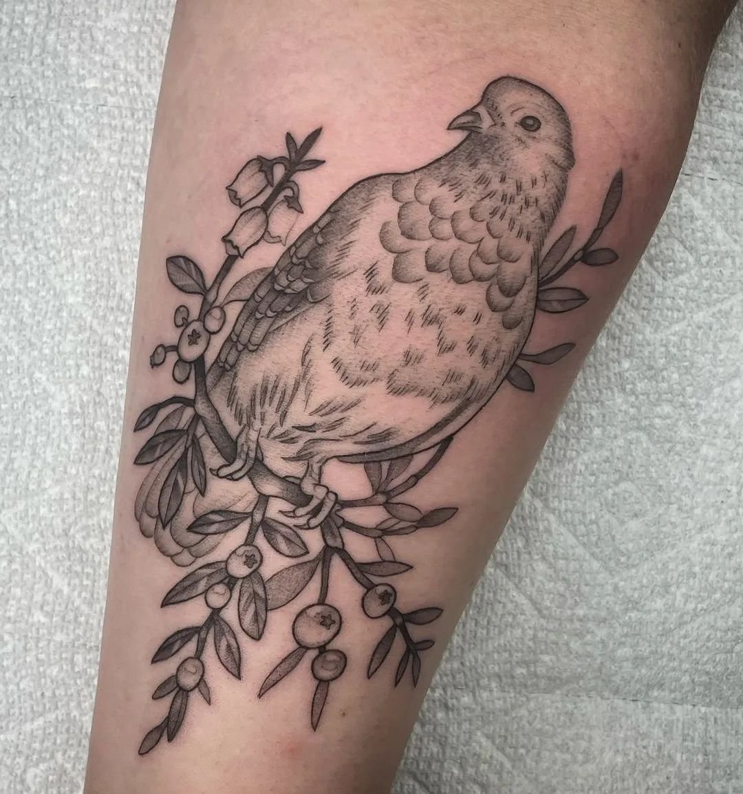 The absolute 🍬sweetest🍬 lil pigeon nestled amongst the berries from Charity!