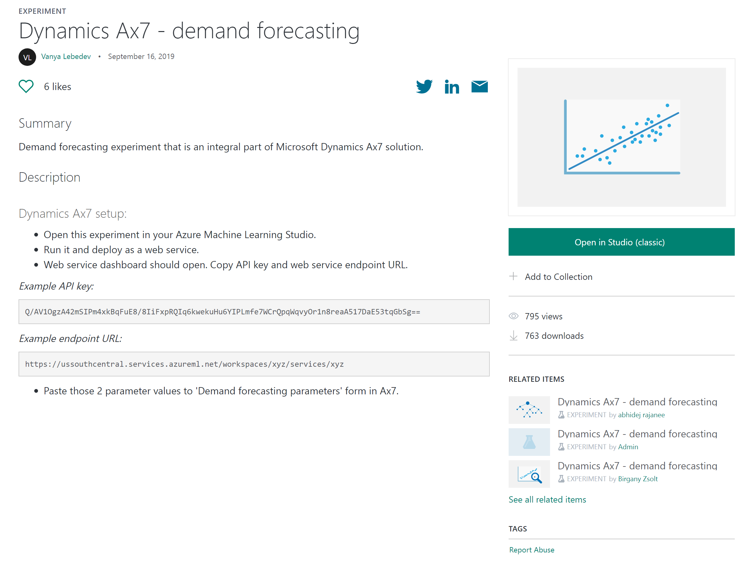 azure machine learning demand forecasting