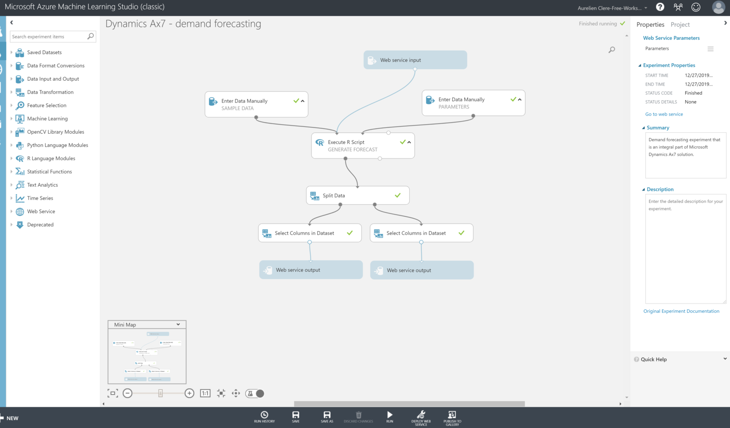 Dynamics 365 FinOps Demand Forecasting with Azure Machine Learning ...