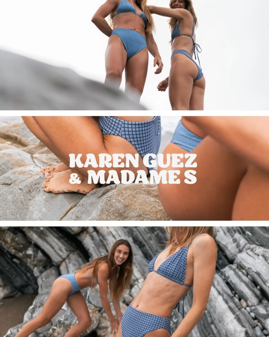 La collab Karen Guez x Madame S ✨
Des maillots de bains r&eacute;versibles et recycl&eacute;s. 

En exclusivit&eacute; sur karenguez.com et chez @creativestudio.sixtysix &agrave; Biarritz 🌞