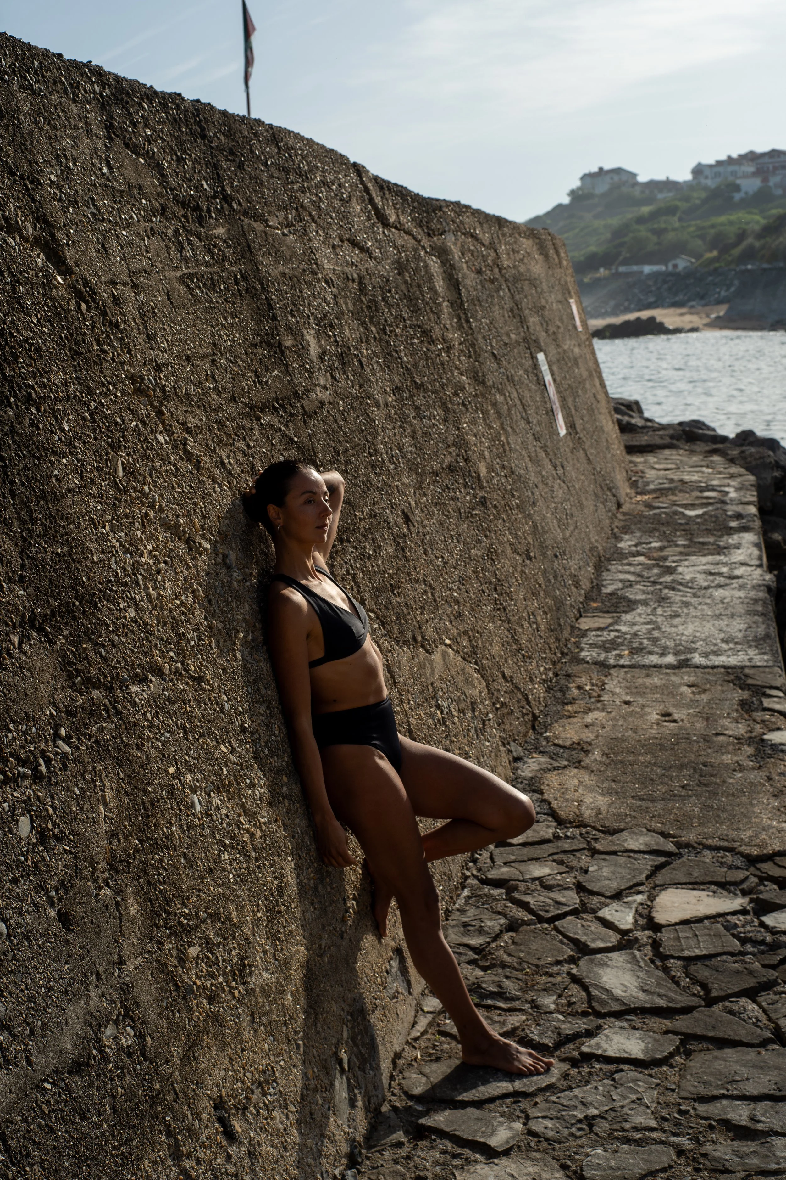 Allegra, maillot de bain deux pièces réversible pour femme en matières recyclées