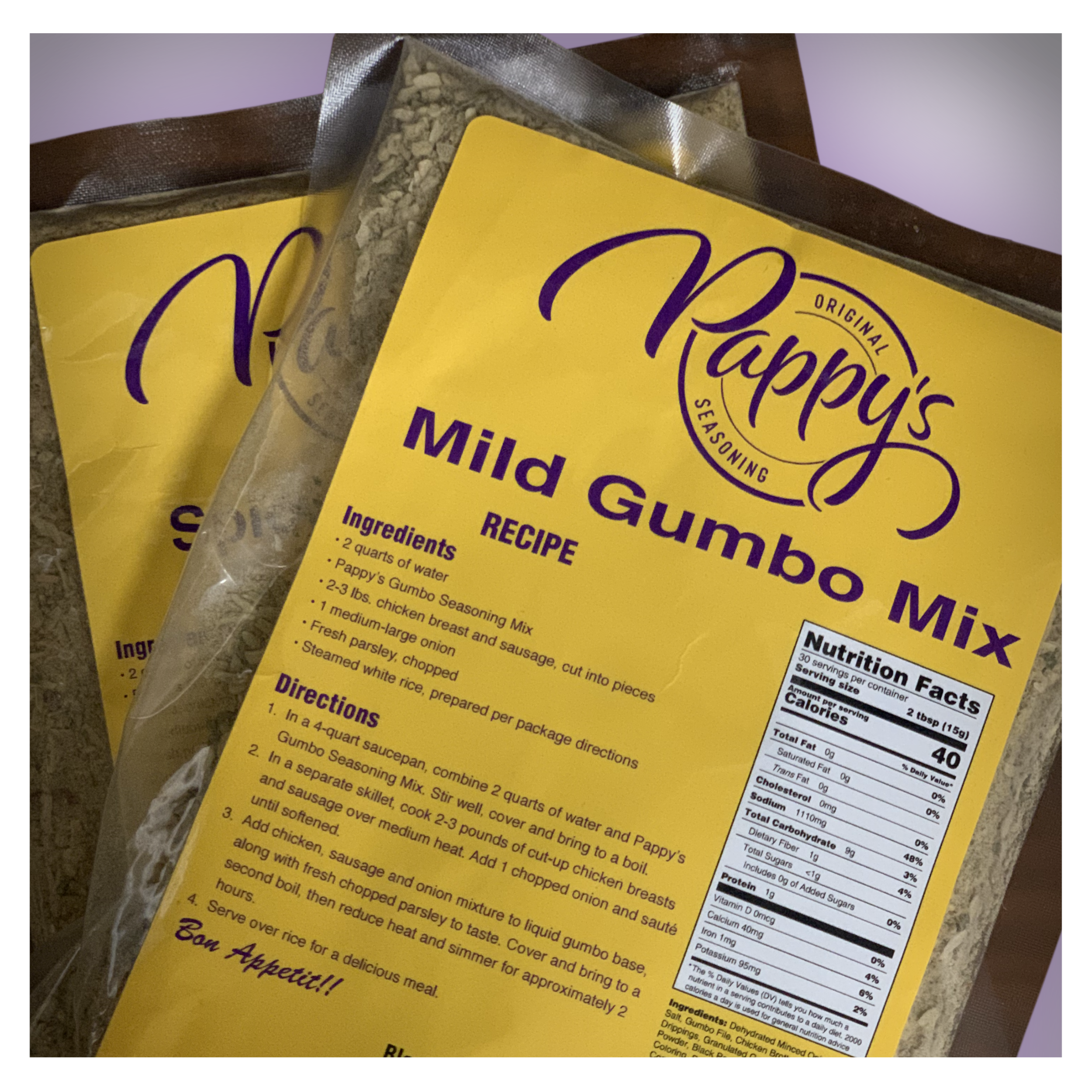 Pappy's Gumbo Seasoning Mix - Mild