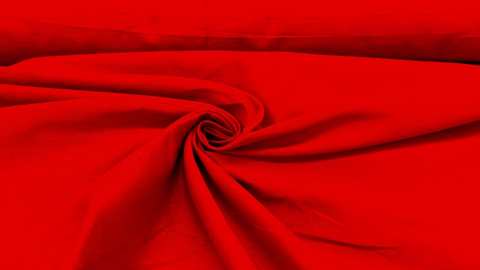 Red Pure Cotton Silk UK