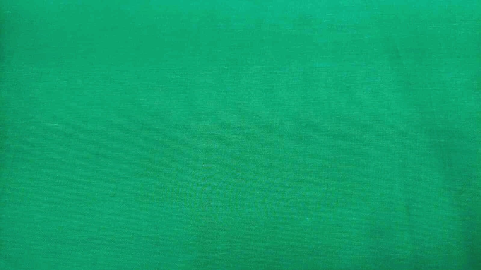 Jade Green Cotton Satin