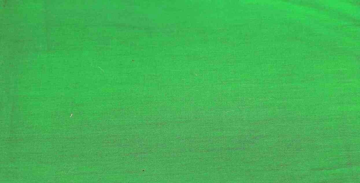 Emerald Green Cotton Satin