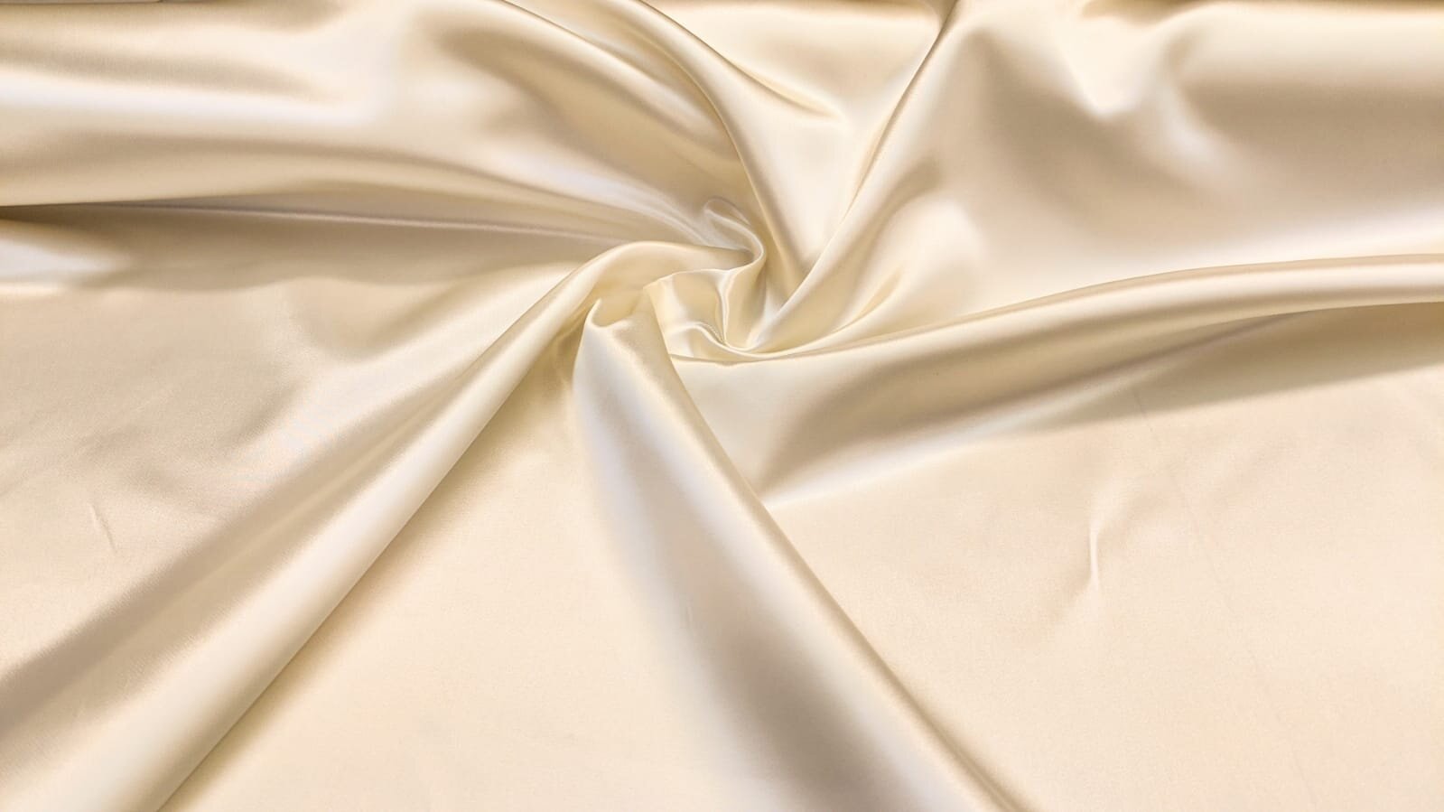 Cream Acetate Satin