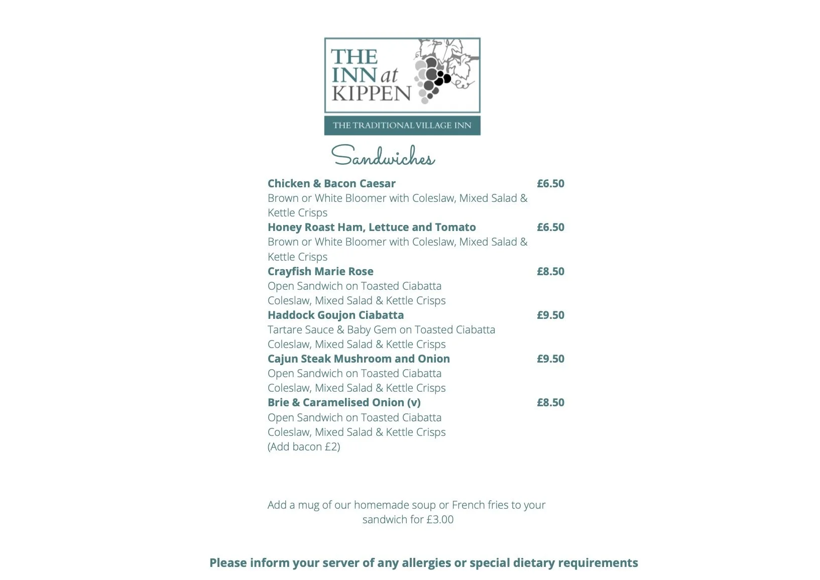 Eat — The Inn at Kippen