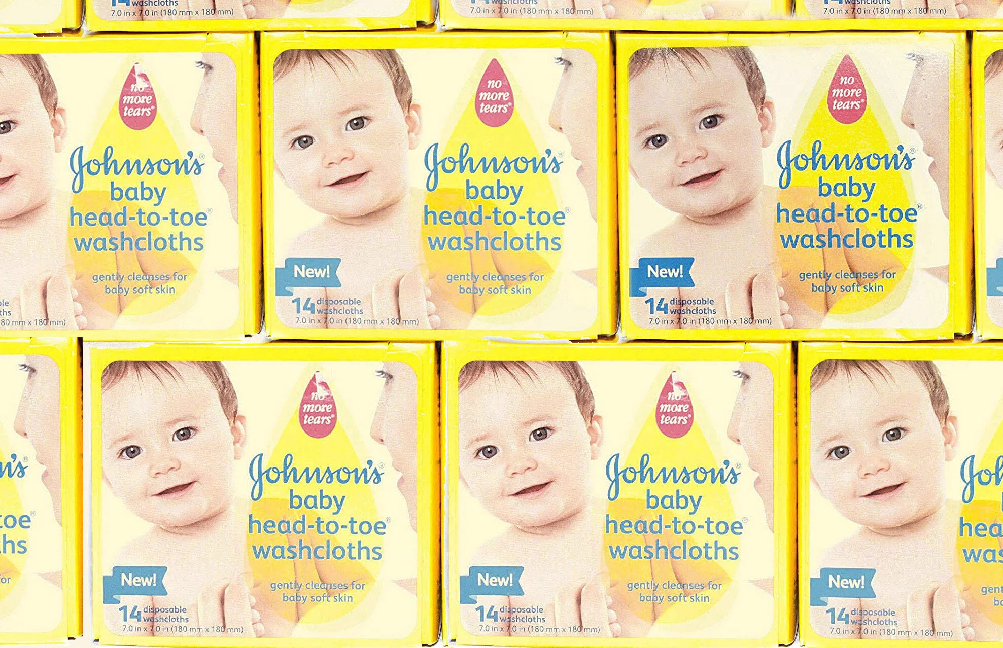 johnson's washcloths