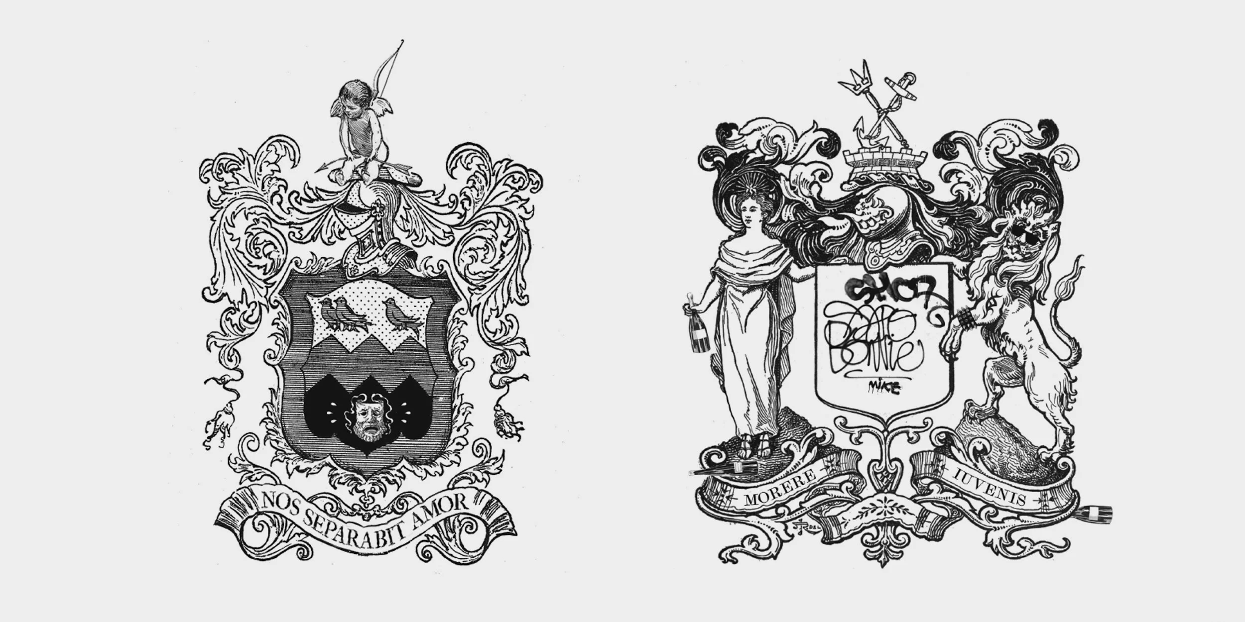 Heraldry detail.