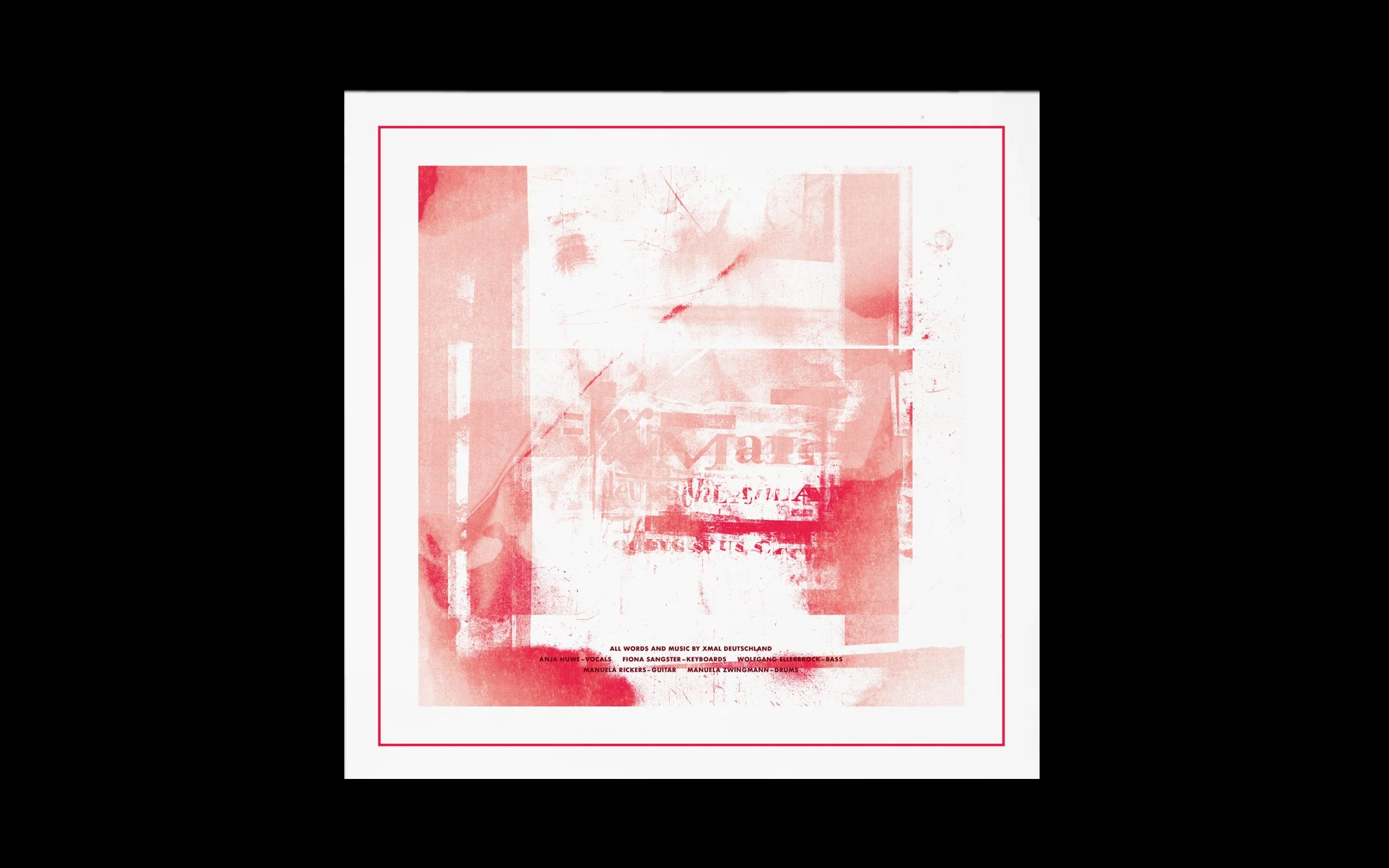 Inner sleeves, featuring collages of original artwork by Roy Burns III.