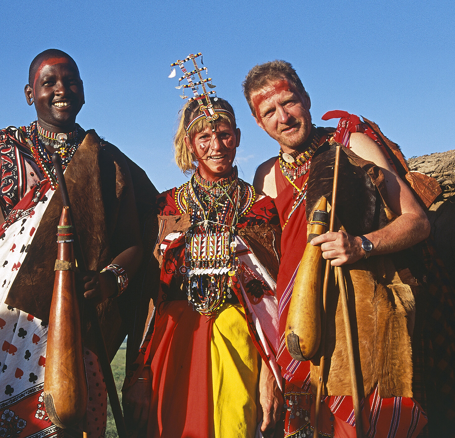 The Maasai hold a wedding ceremony for us without asking…