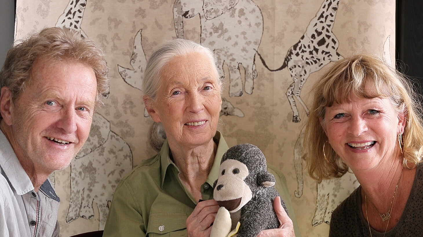… och ikonen och schimpansforskaren dr. Jane Goodall.