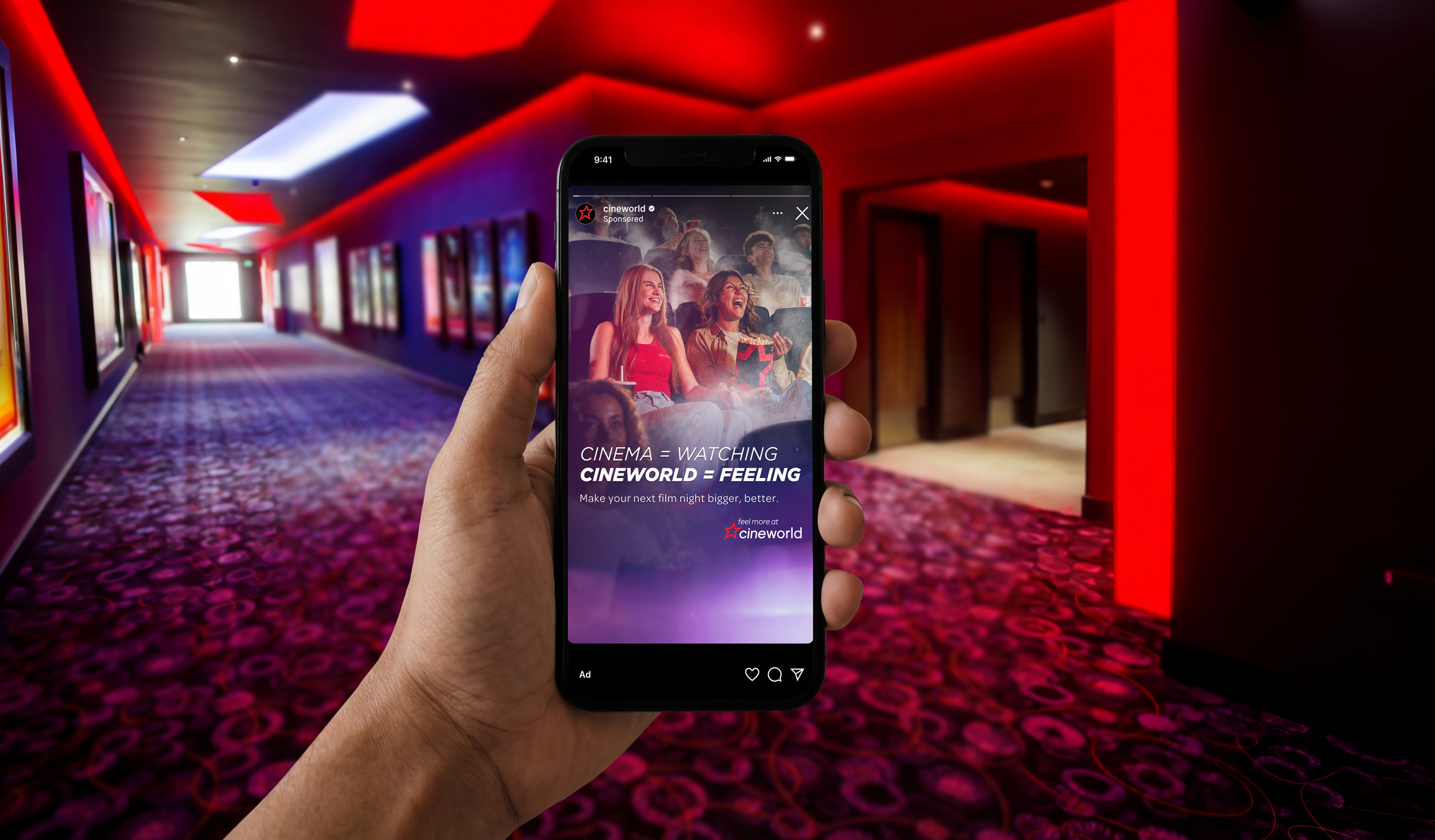 Cineworld Creative Campaign