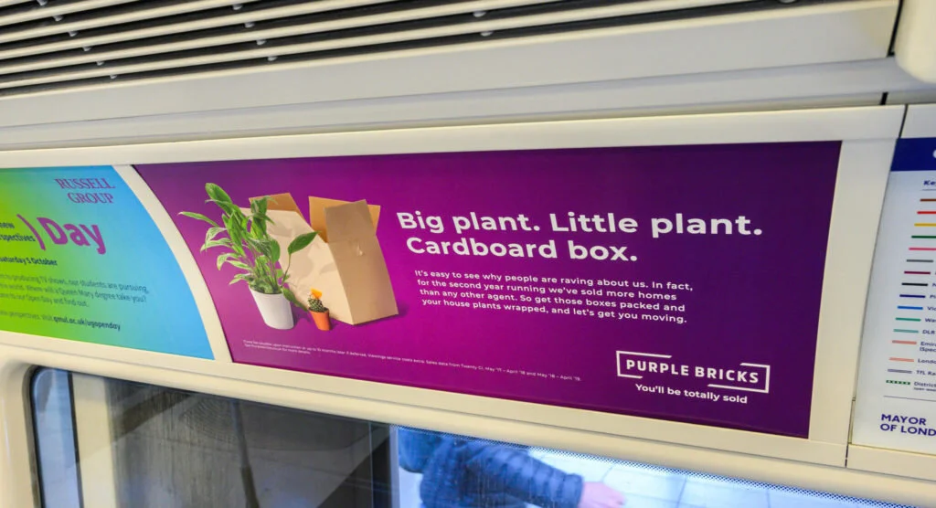 London Underground Advertising > Tube Advertising One Day