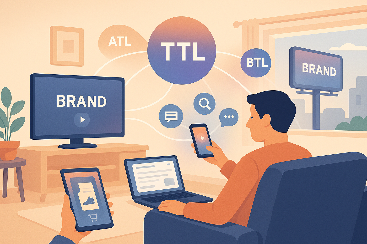 What is Through the Line Marketing?