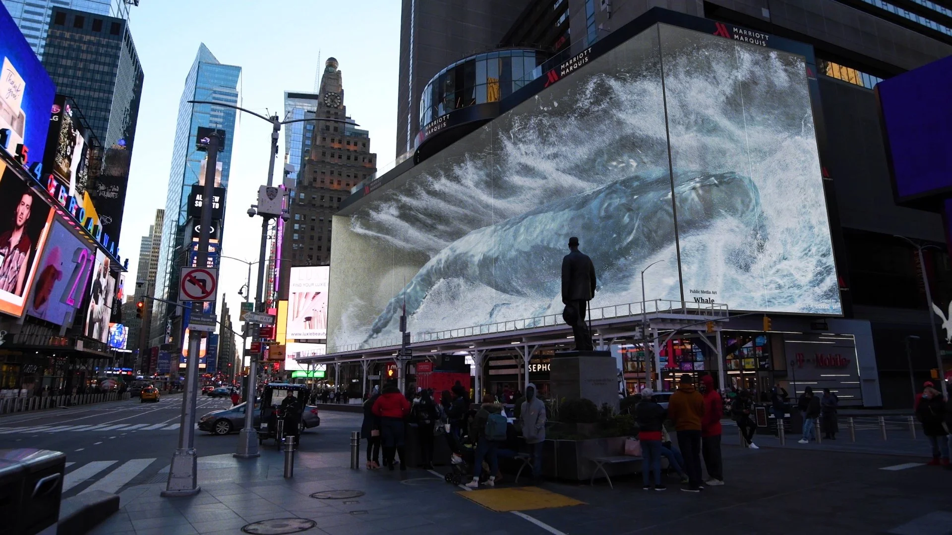 Times Square Advertising and Times Square Billboards - One Day
