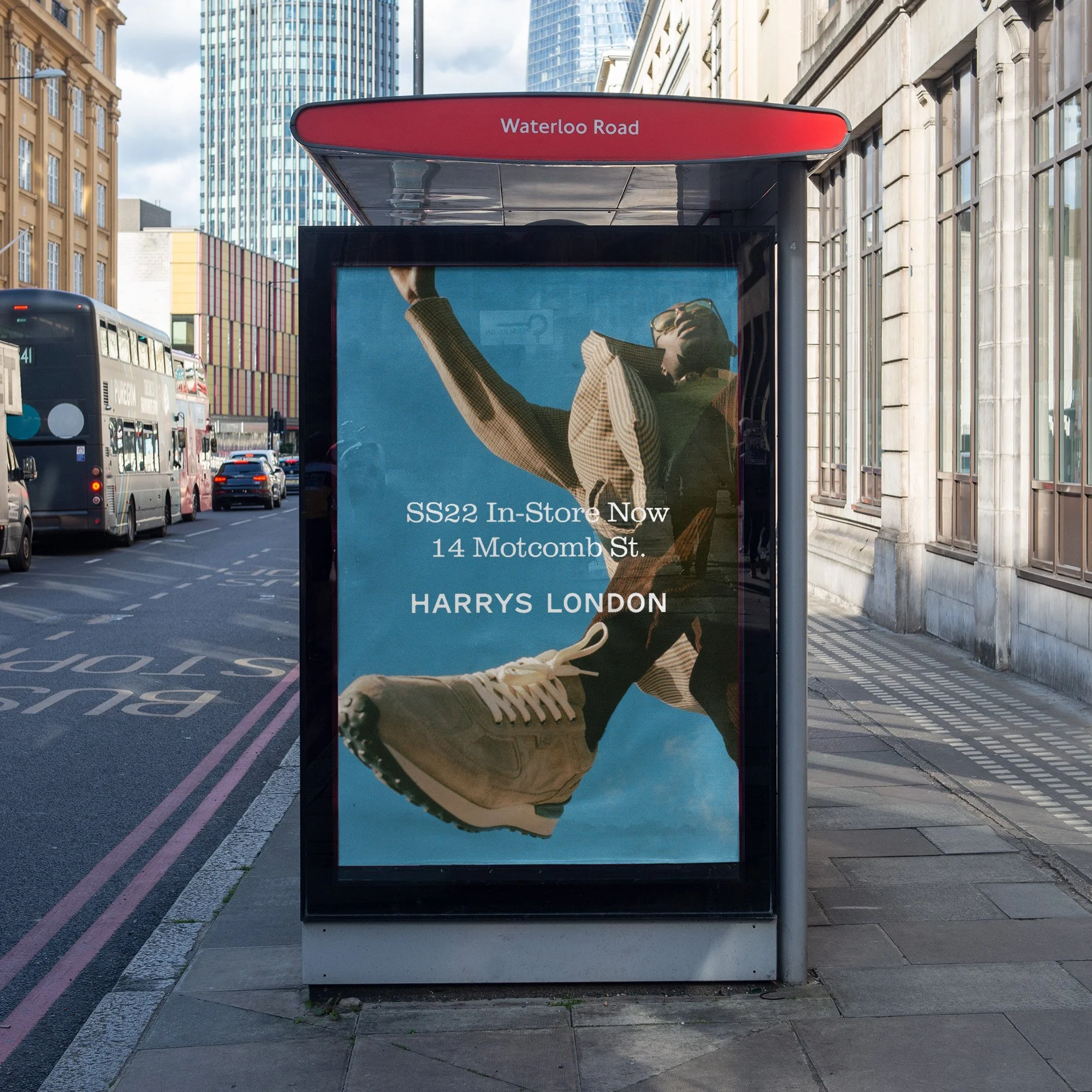 Traditional Bus Stop Advertising