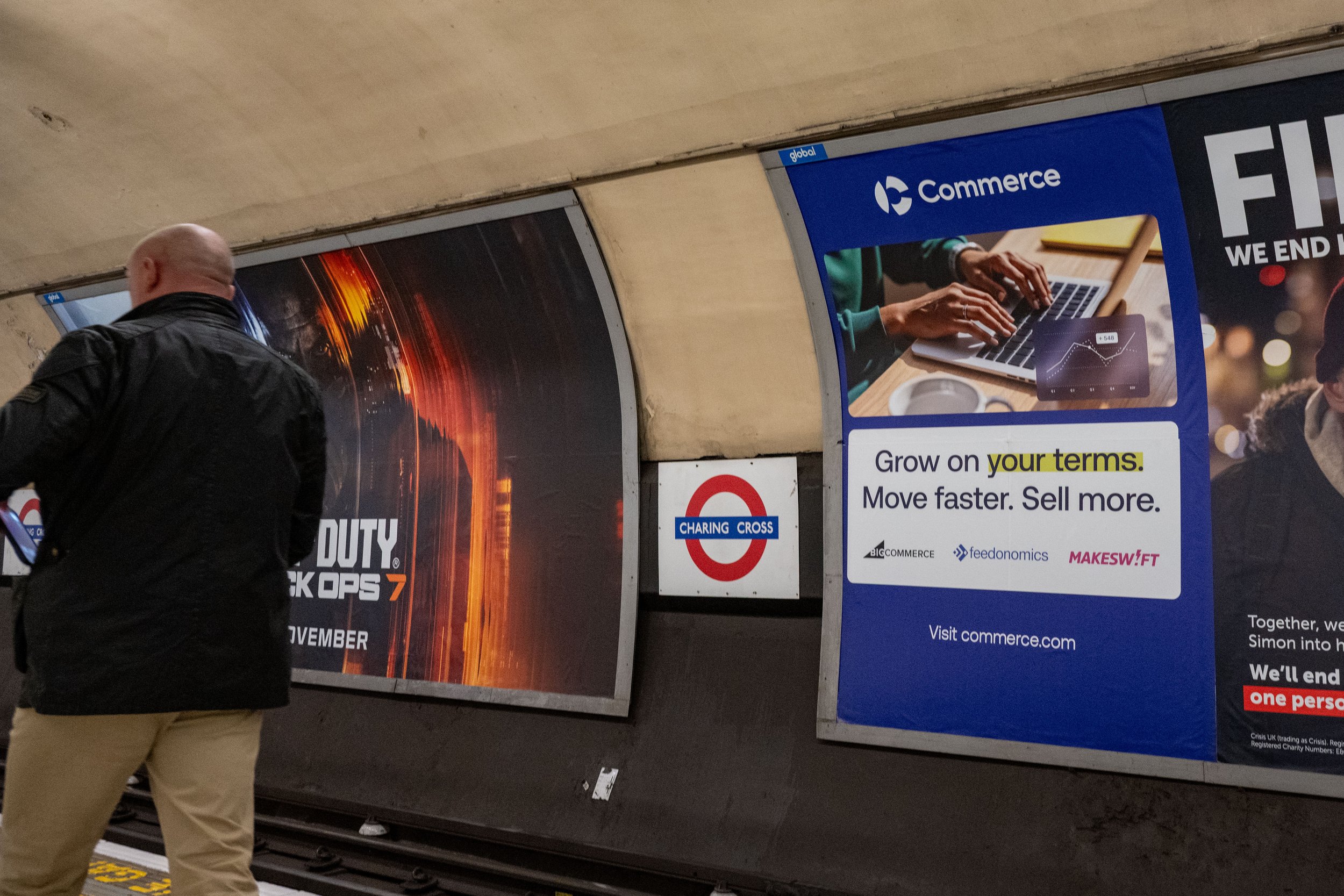 Cross-Track Advertisements