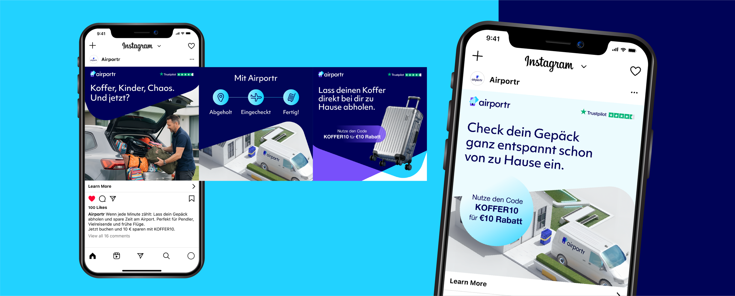Airportr Creative Campaign