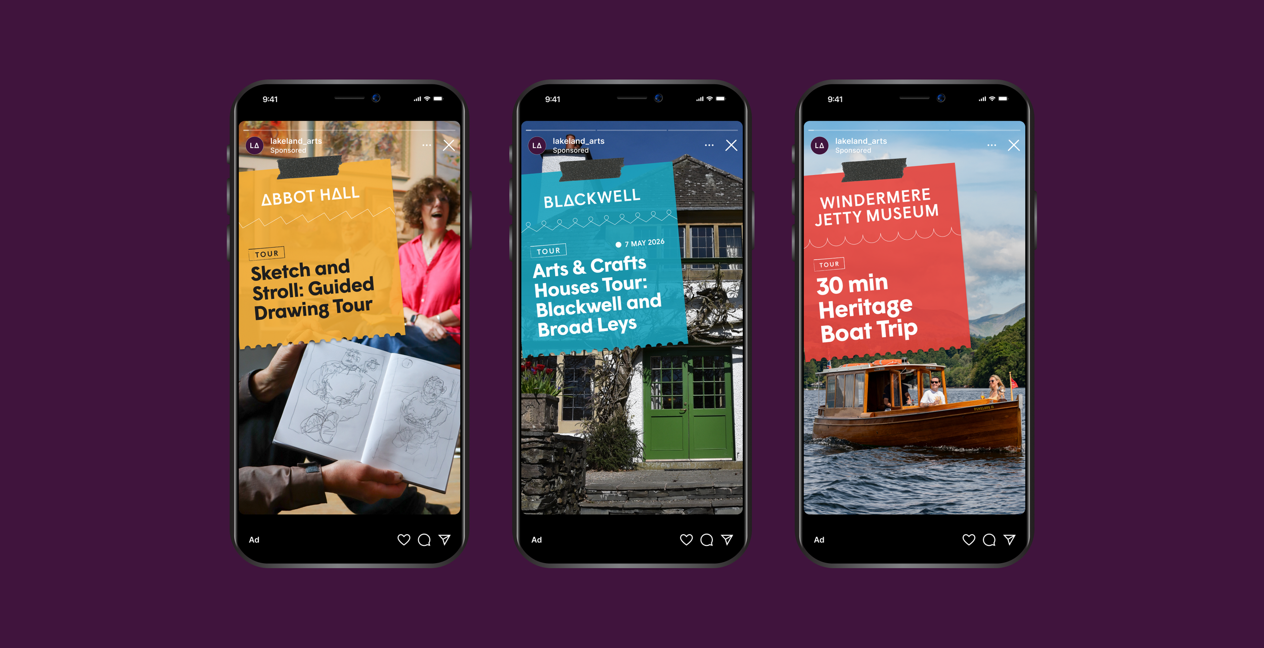 Lakeland Arts Creative Campaign