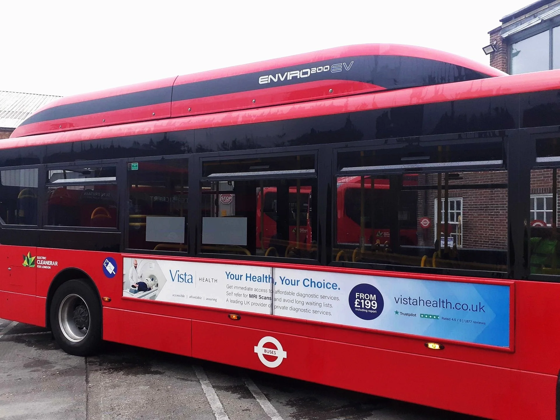 Bus advertising in Liverpool