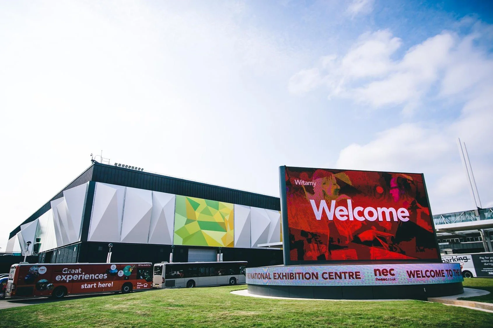 NEC Birmingham Venue Advertising