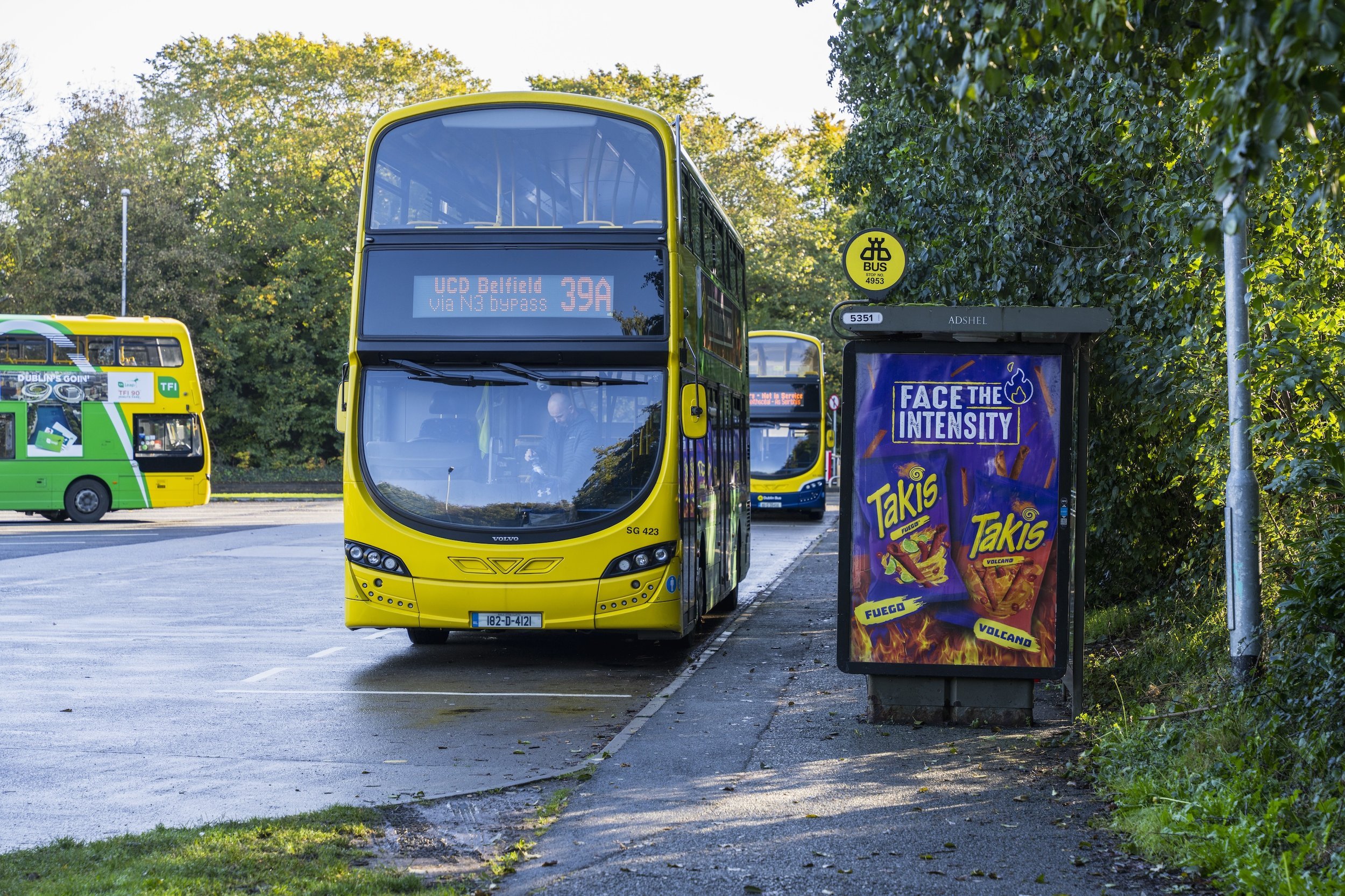 Takis Bus Stop Advertising