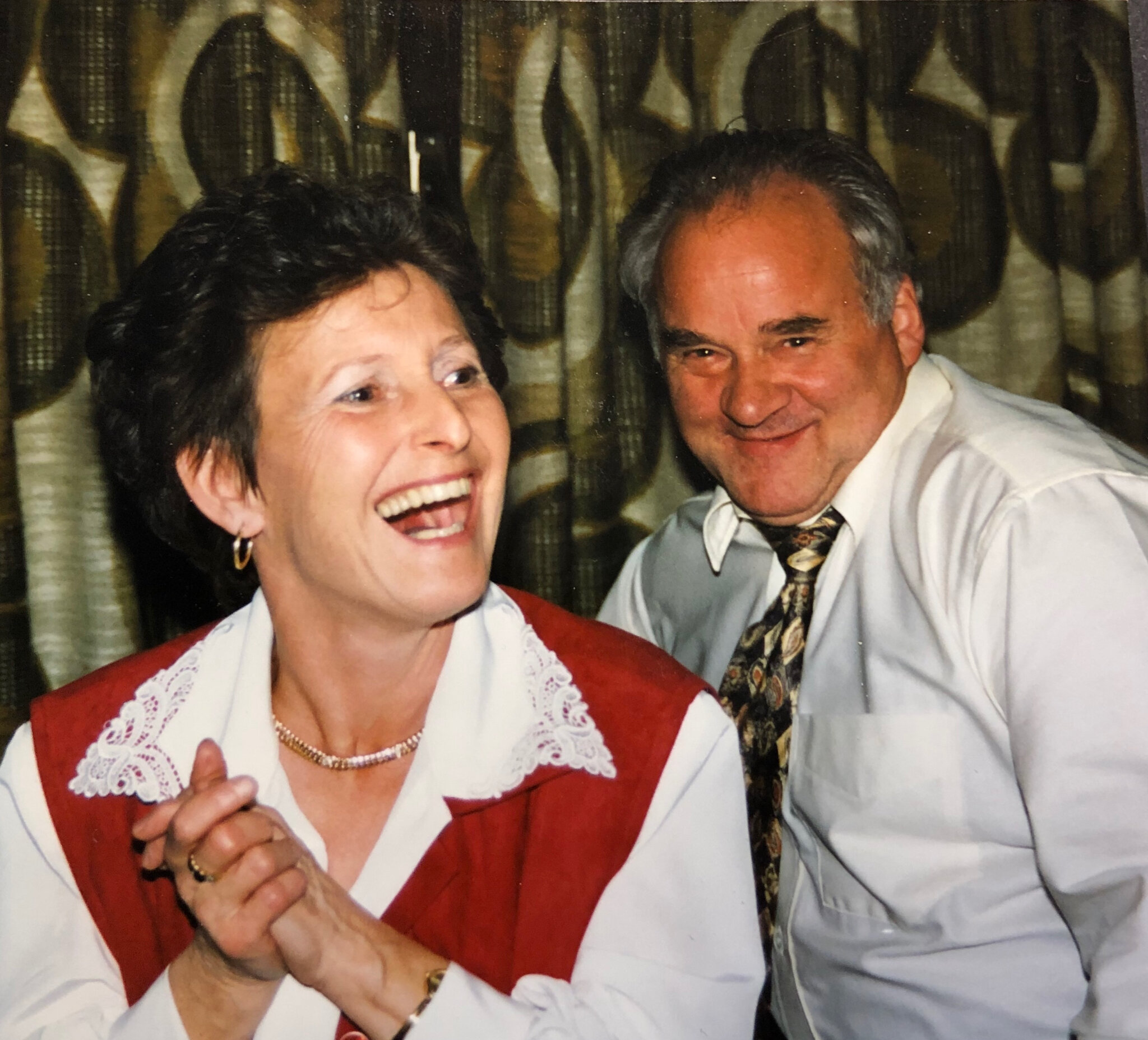 Louis mit Frau Irene